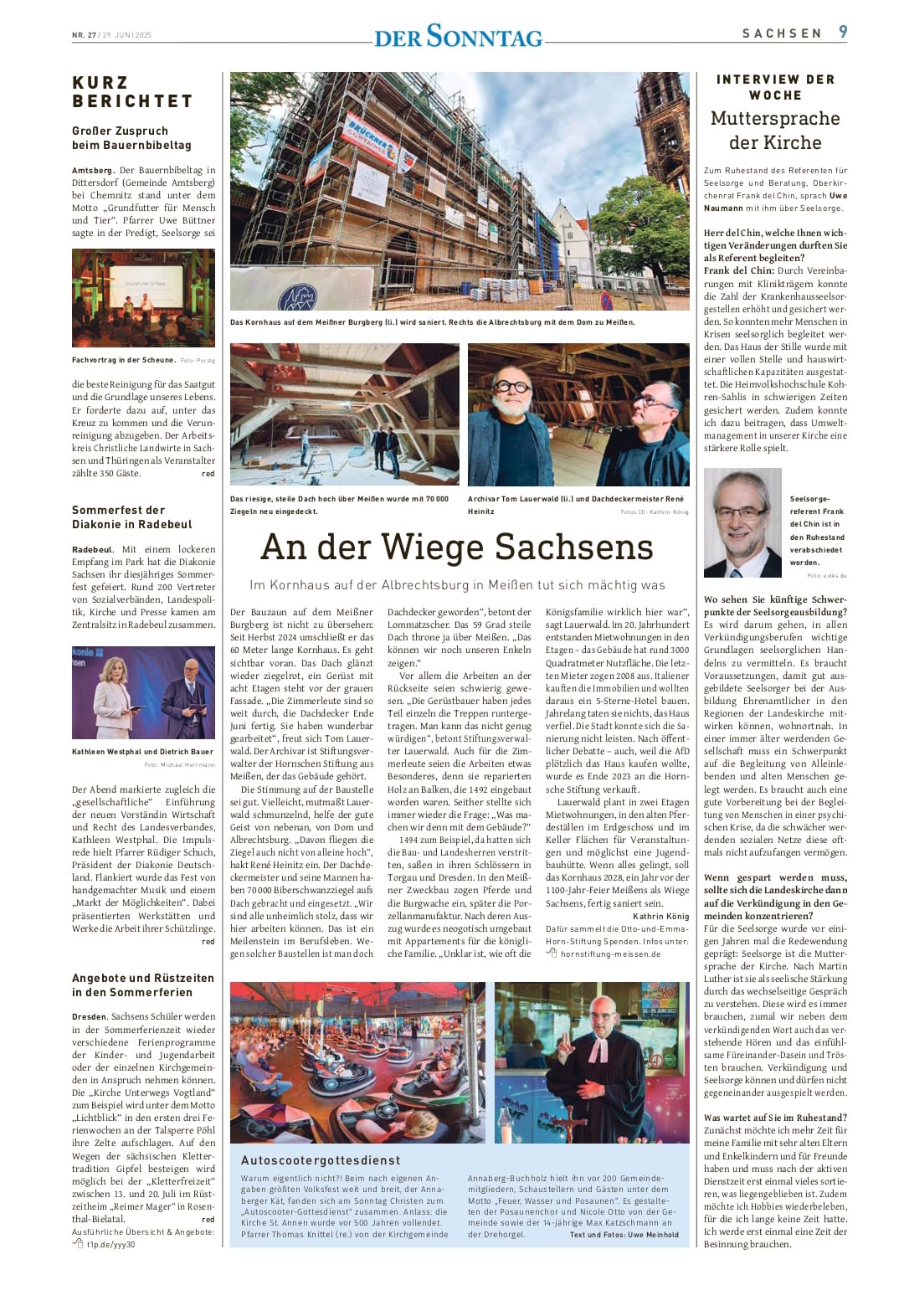 Kurz berichtet vom Bauernbibeltag - Zeitung: Der Sonntag