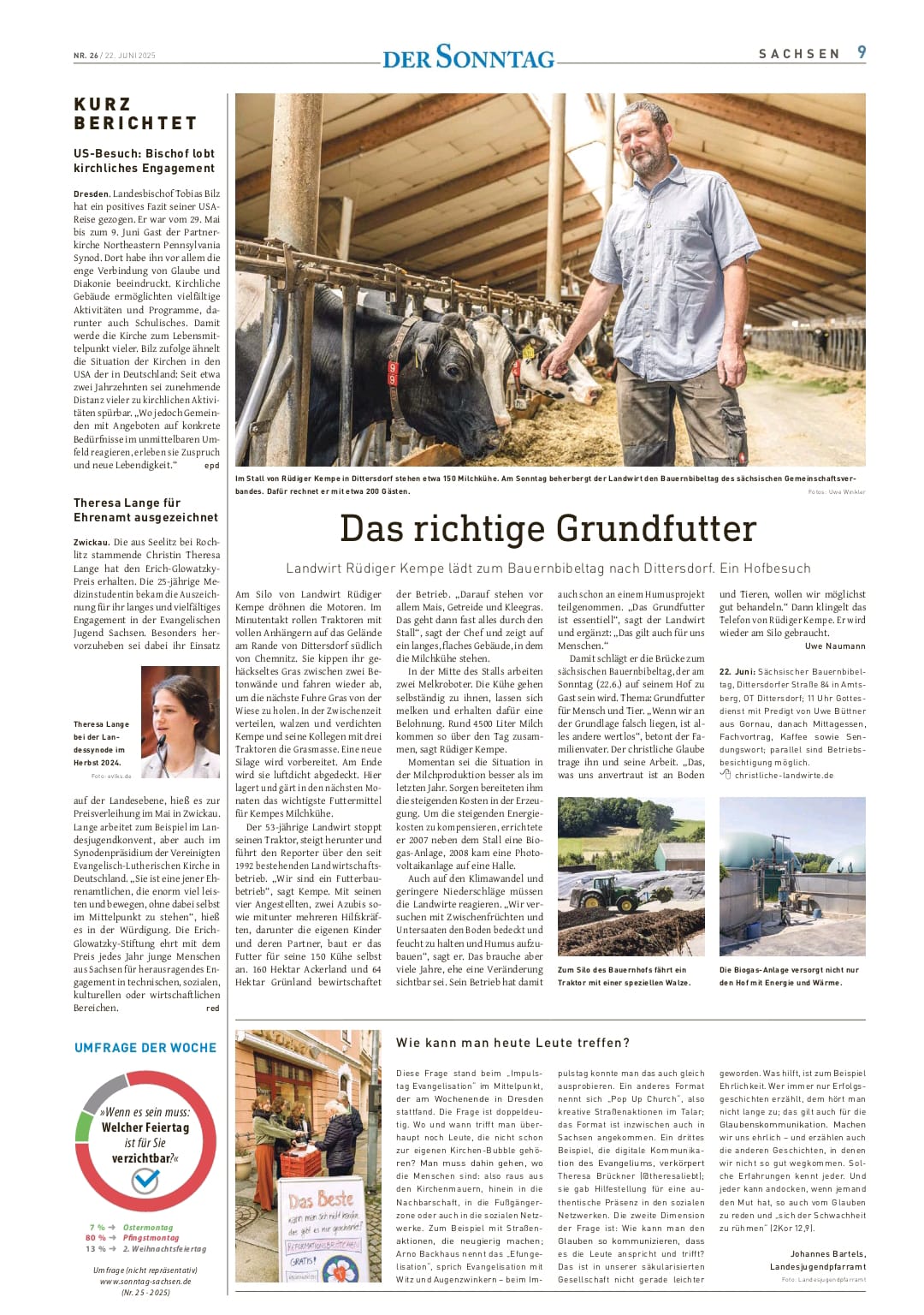 Vorstellung Landwirt Ruediger Kempe